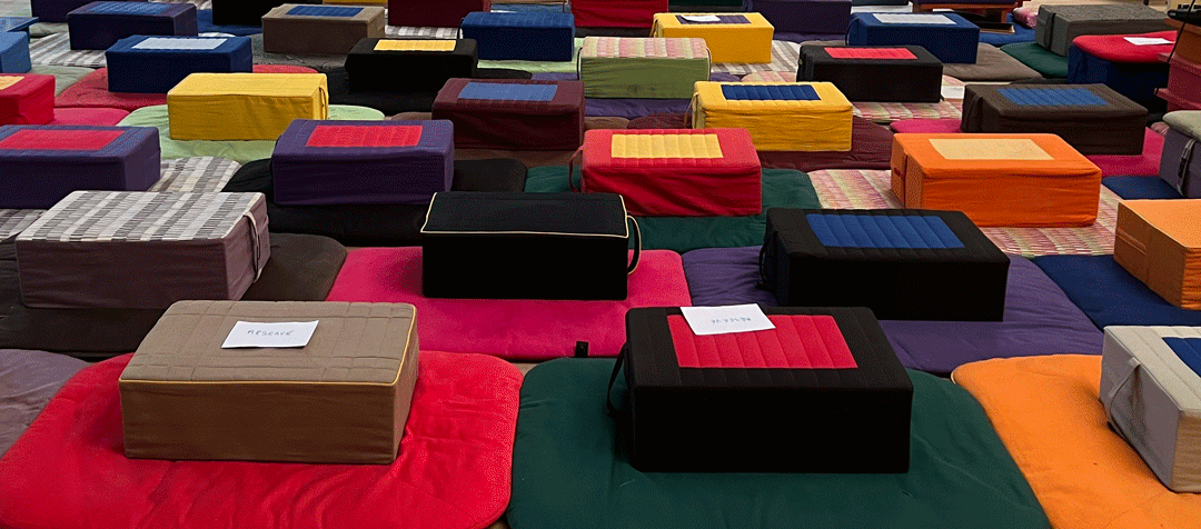 Coussins de méditation - Jean-Marc Broner